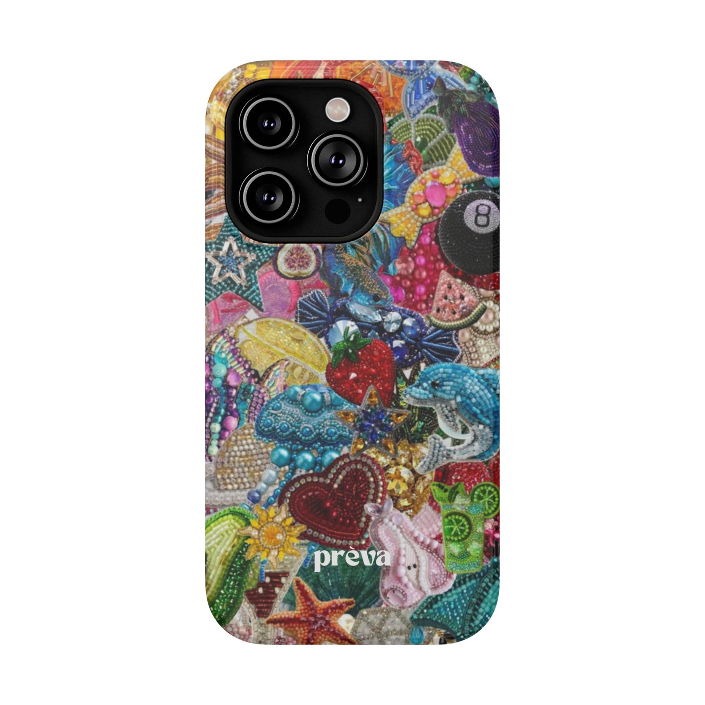 Colorful Rhinestone Phone Case