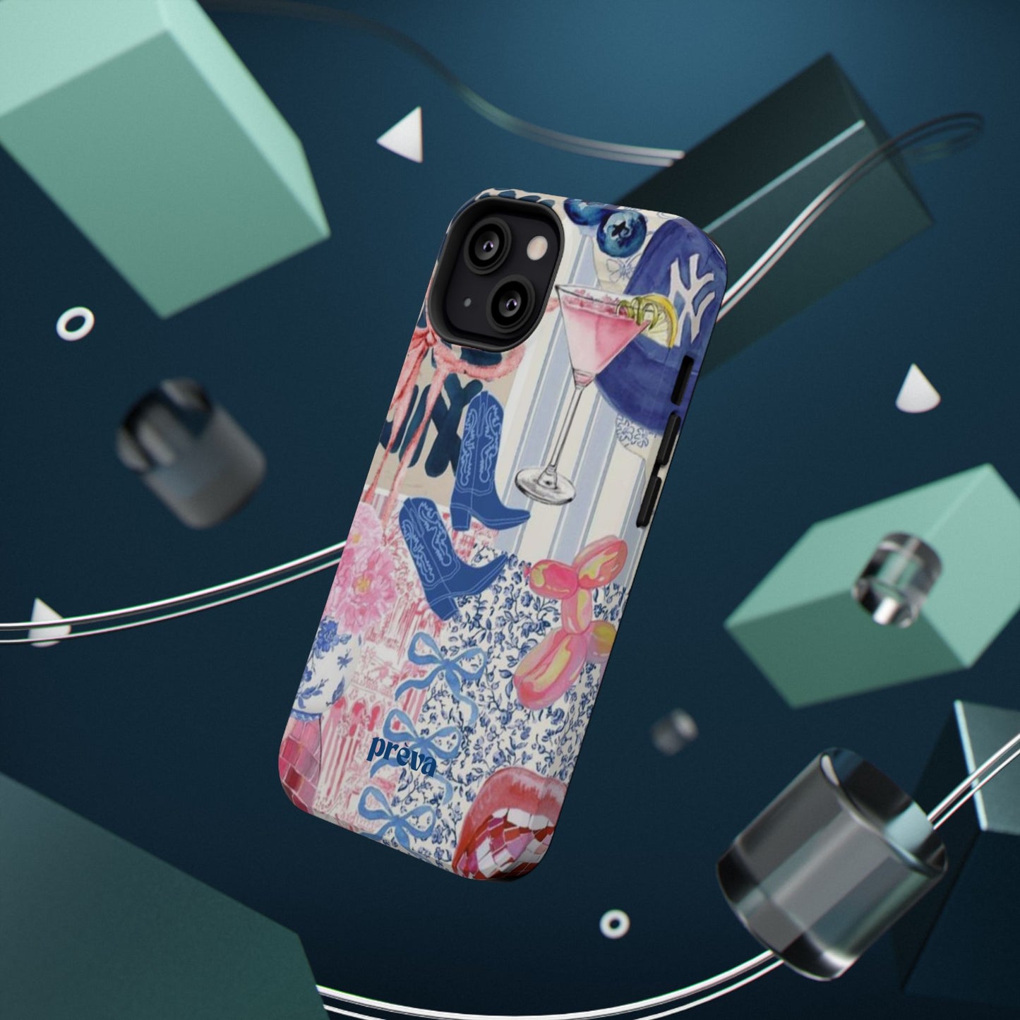 Boot Down Collage Phone Case