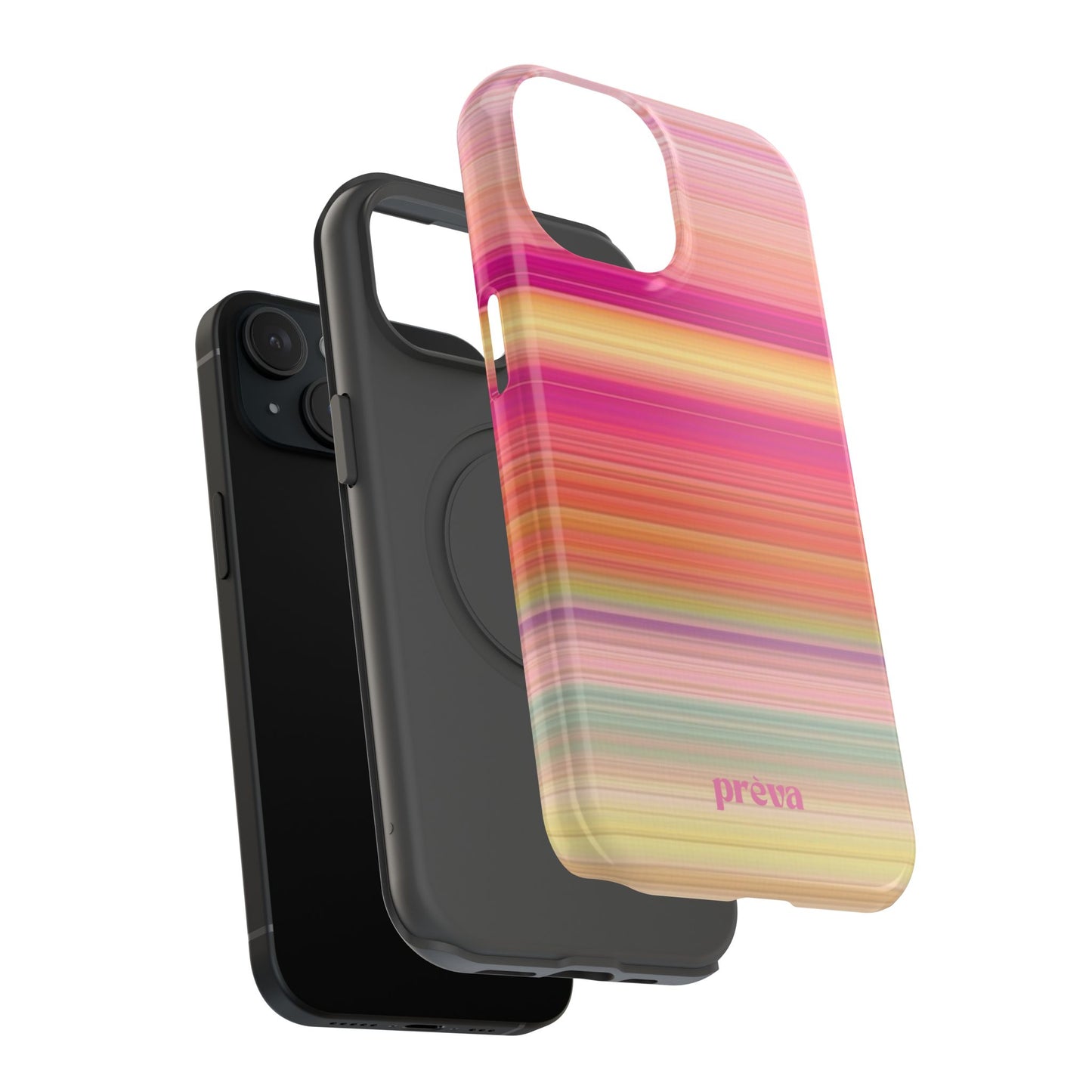 Pastel Stripe Rays Phone Case
