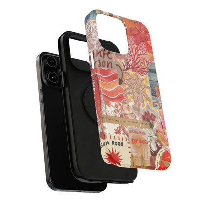 Vintage Floral Collage Phone Case