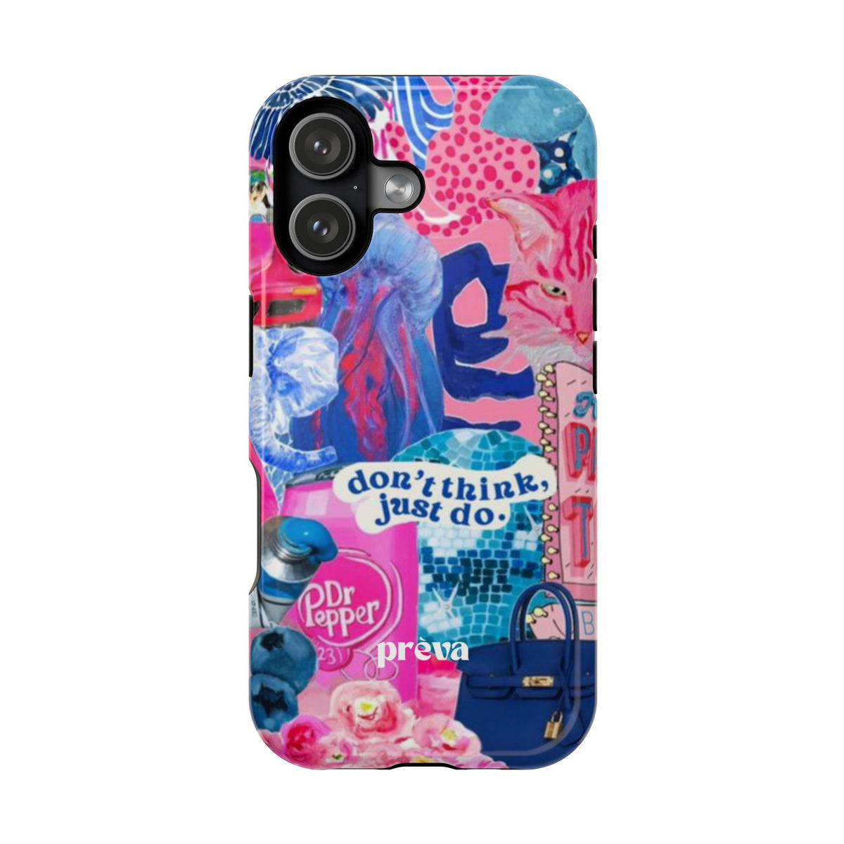 Vibrant Galaxy Collage Phone Case