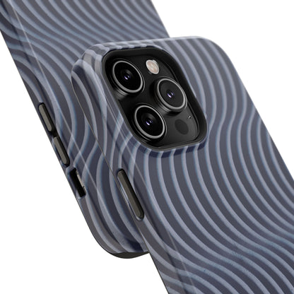 Wavy Navy Phone Case