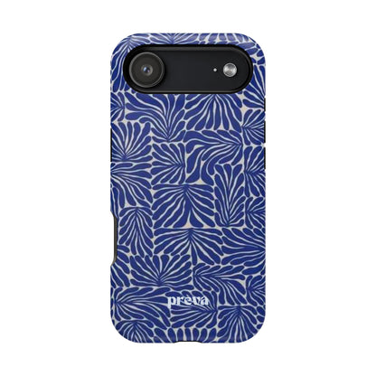 Blue Abstract Greek Phone Case