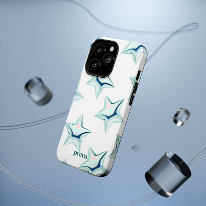 White Starburst Phone Case