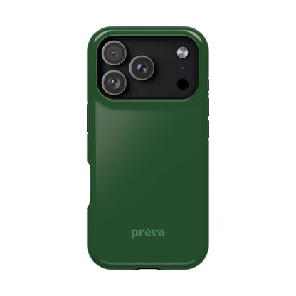 Impact-Resistant Phone Case — Forest Green Slim Armor