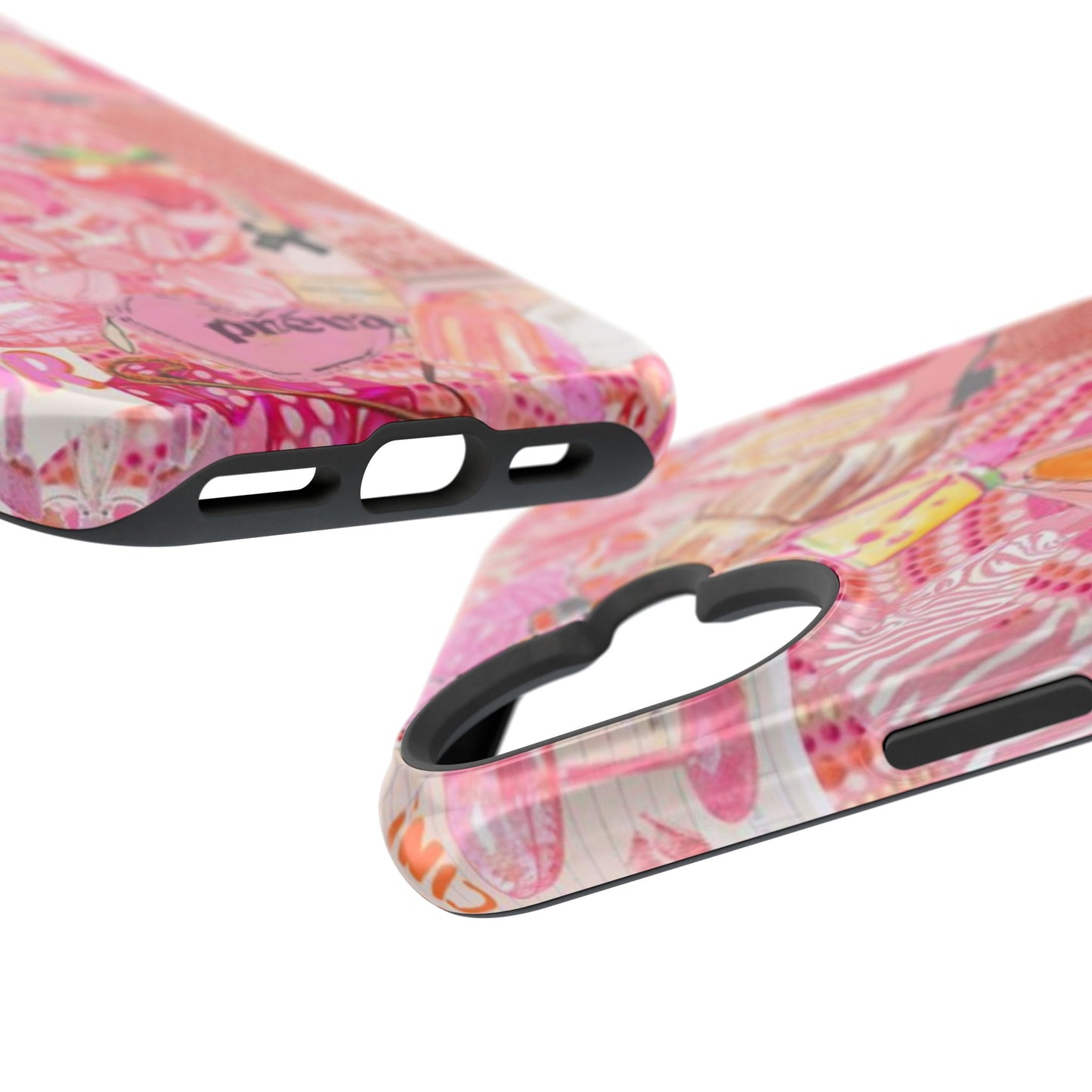 Pink Collage Phone Case