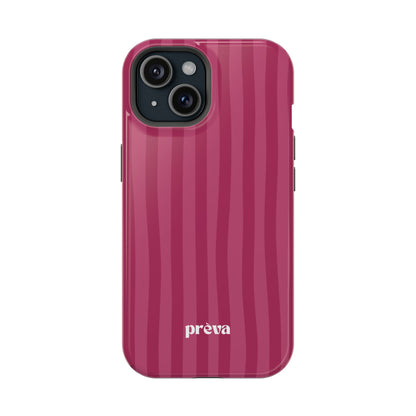 Magenta Stripes Phone Case