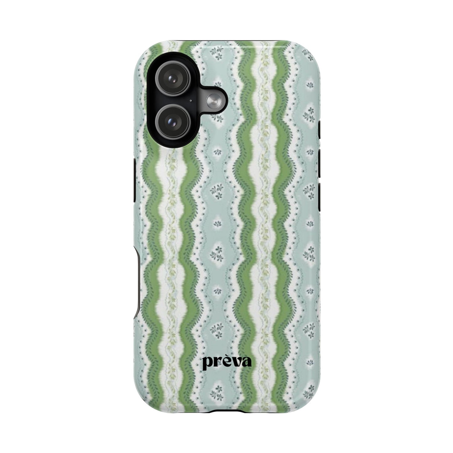 Green Waves Phone Case