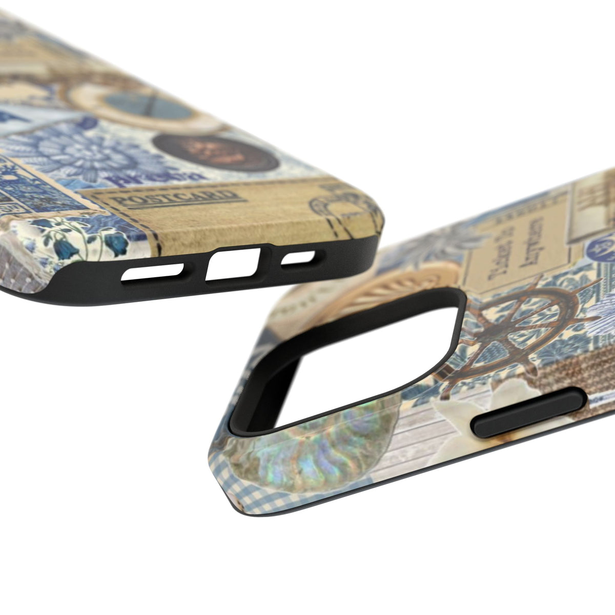 Neutral Travel Collage Phone Case