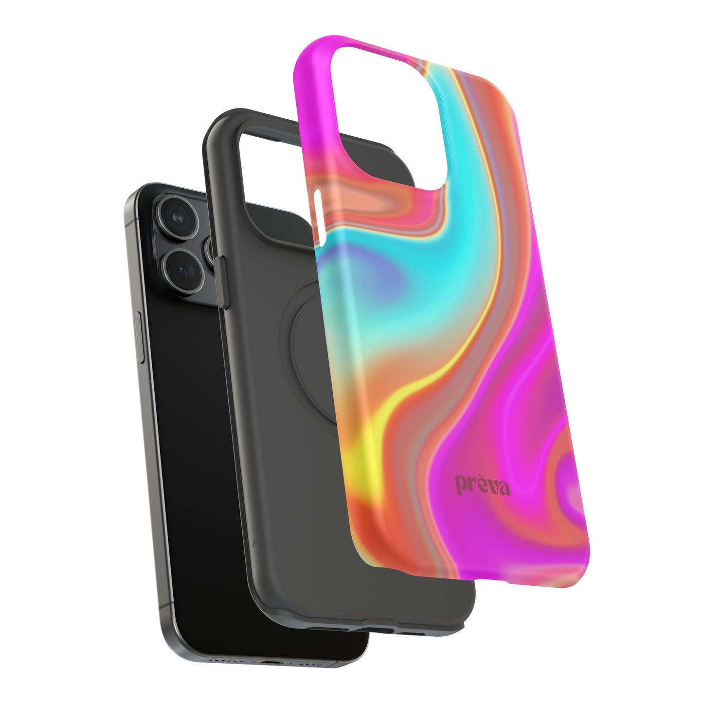 Iridescent Swirl Phone Case