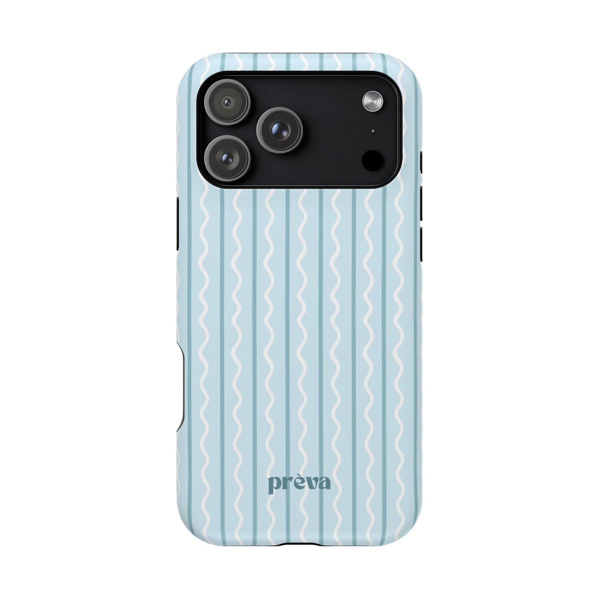 Blue Island Stripes Phone Case
