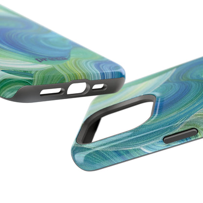 Swirling Ocean Impact-Resistant Phone Case