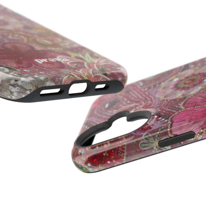 Floral Embroidery Phone Case