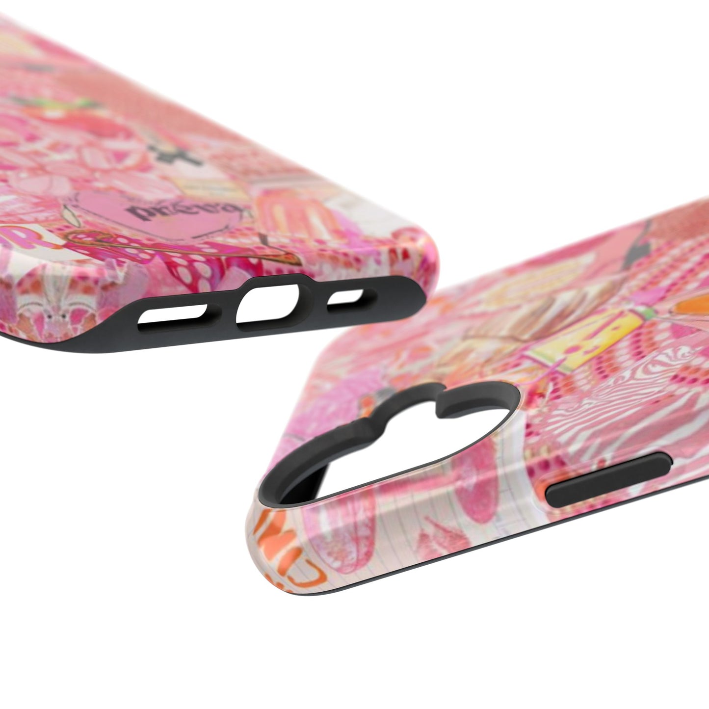 Pink Collage Phone Case