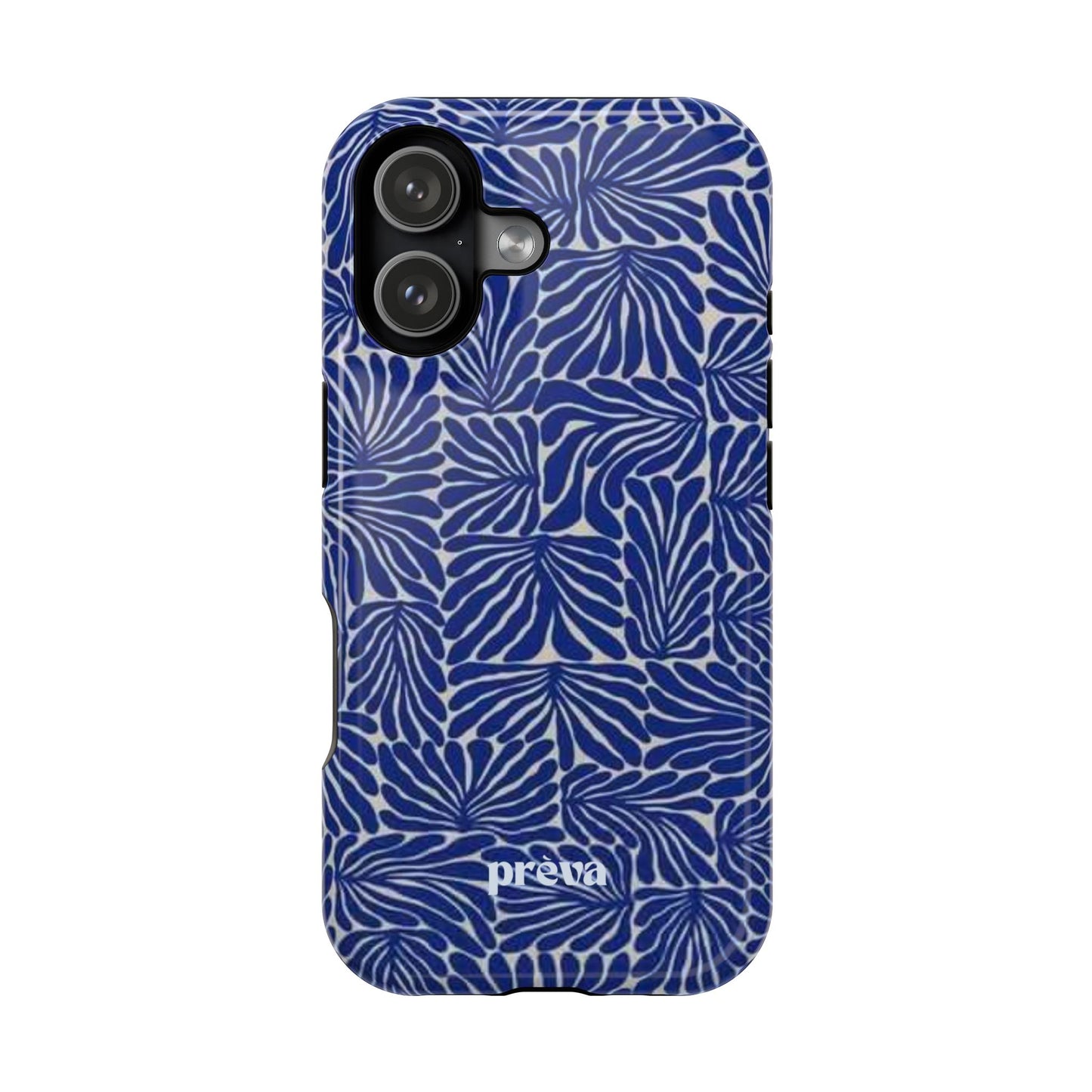 Blue Abstract Greek Phone Case