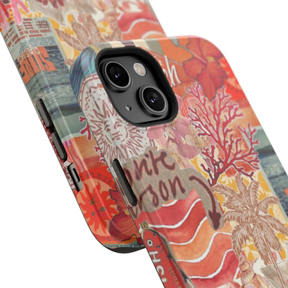 Vintage Floral Collage Phone Case