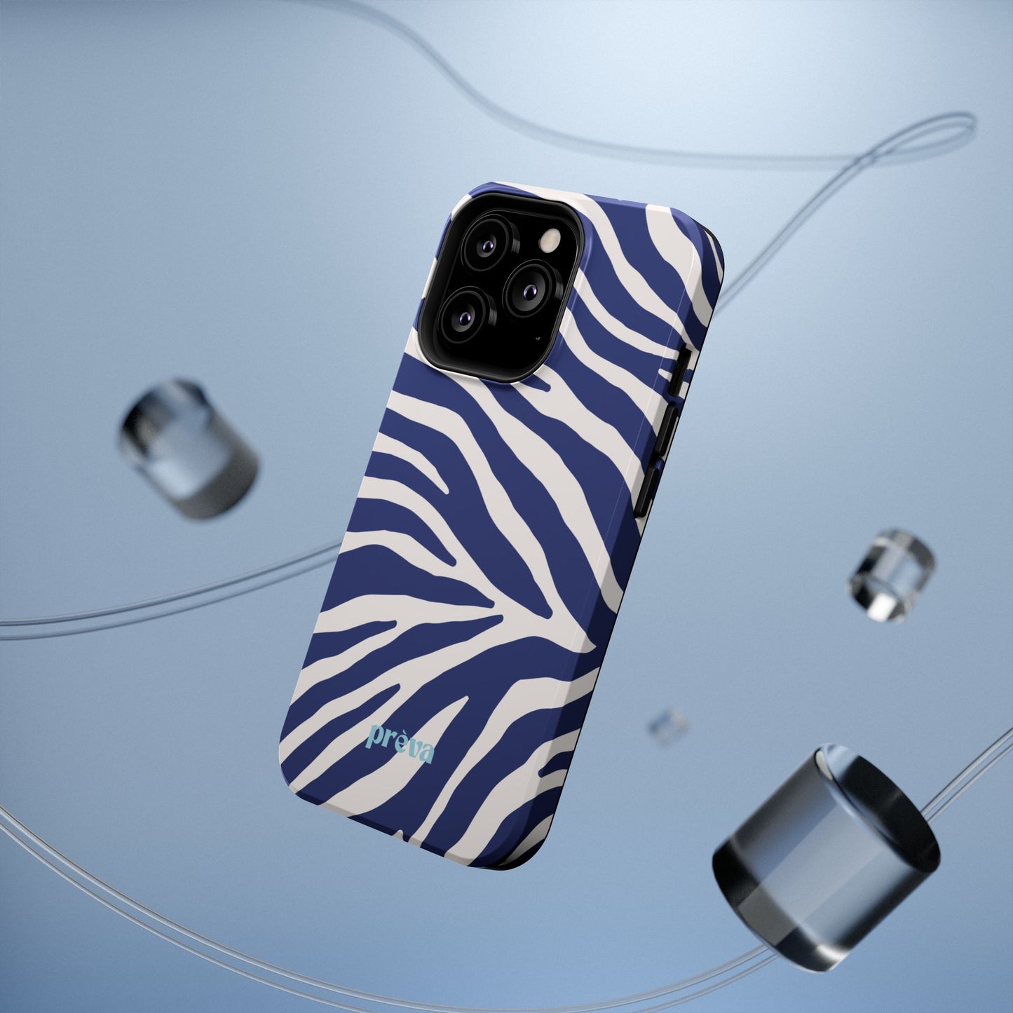 Blue Zebra Phone Case