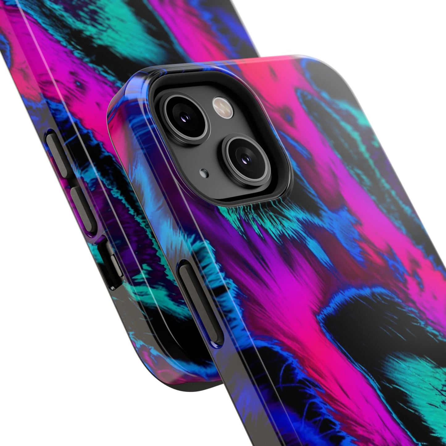 Neon Swirl Phone Case