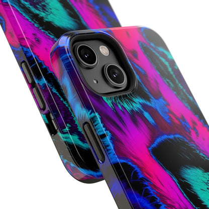Neon Swirl Phone Case