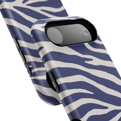 Blue Zebra Phone Case