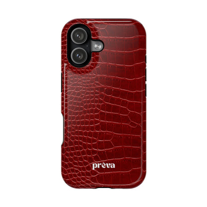 Red Croc Phone Case