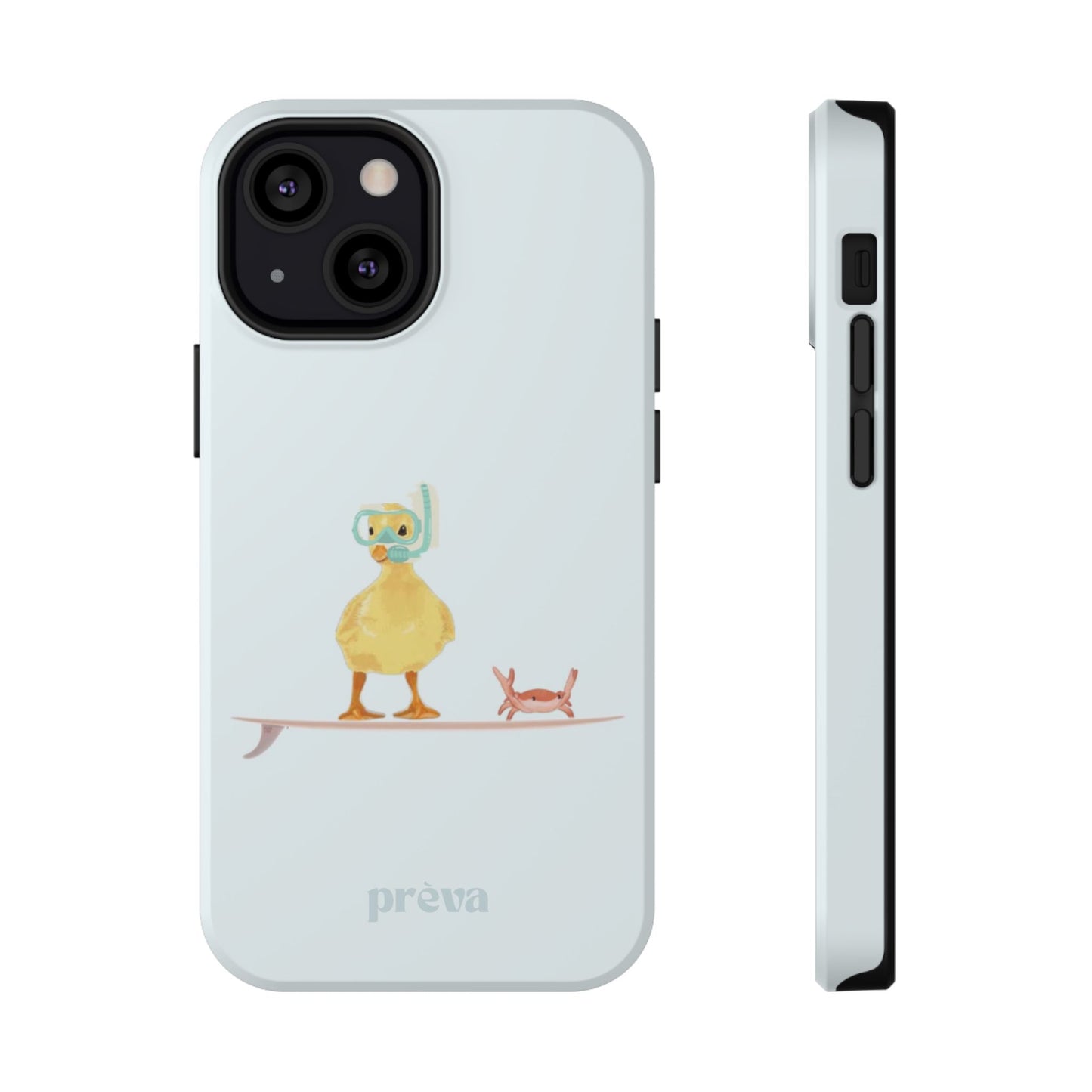 Scuba Duck Stripes Phone Case
