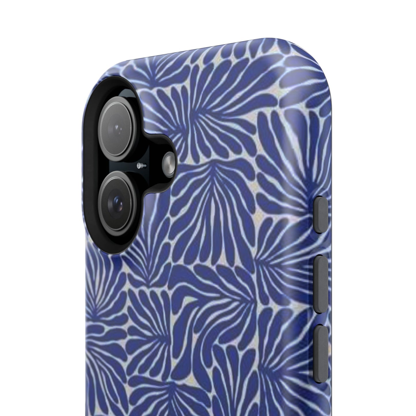Blue Abstract Greek Phone Case