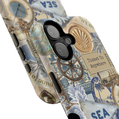 Neutral Travel Collage Phone Case