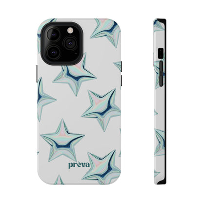 White Starburst Phone Case