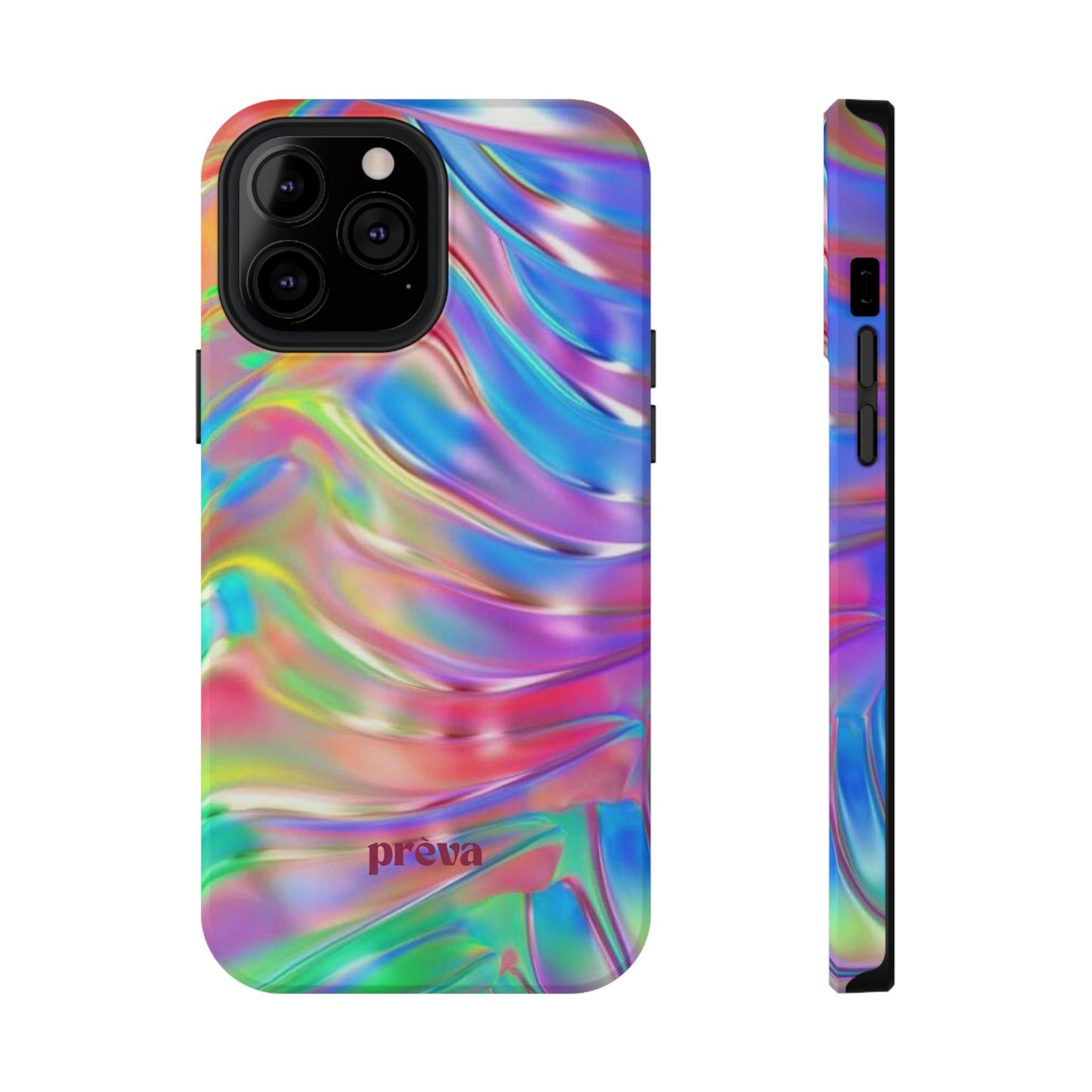 Iridescent Swirl Phone Case