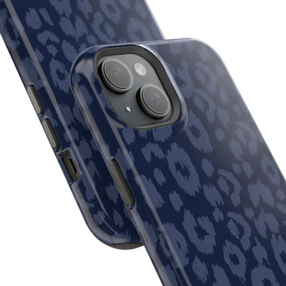 Navy Leopard  Phone Case