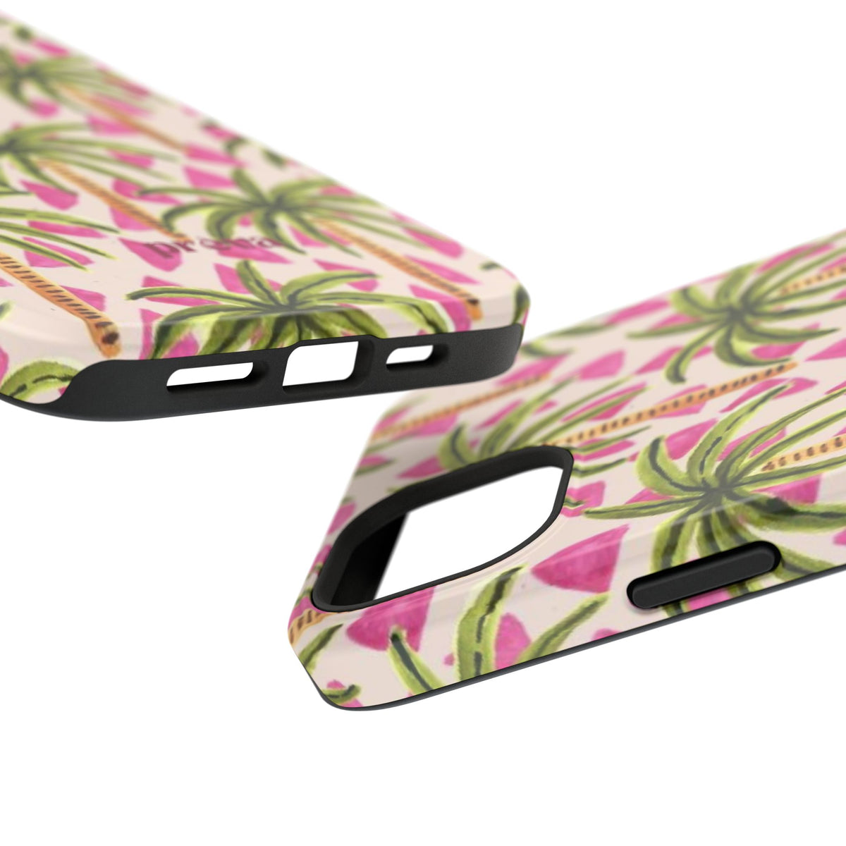 Phone Case — Pink Palm Tree Impact-Resistant Protector