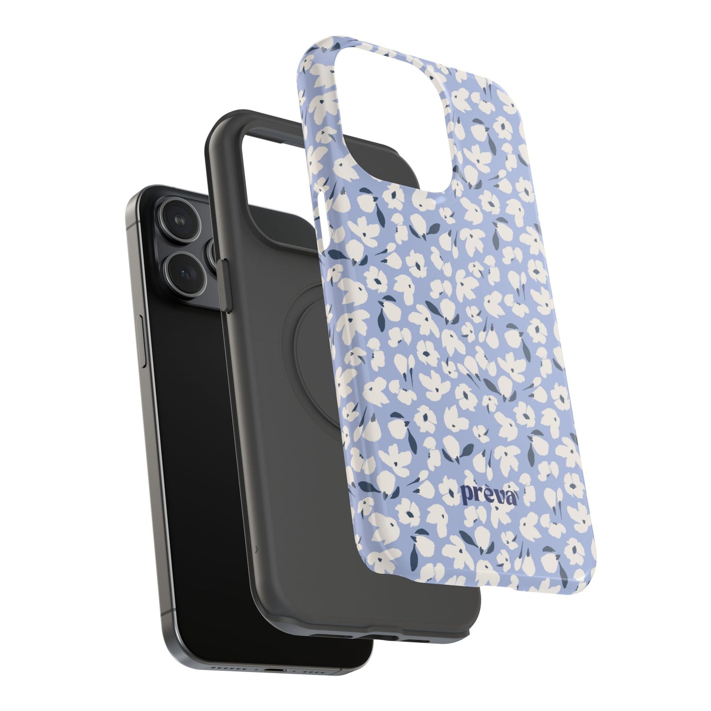 Petals On Blue Phone Case
