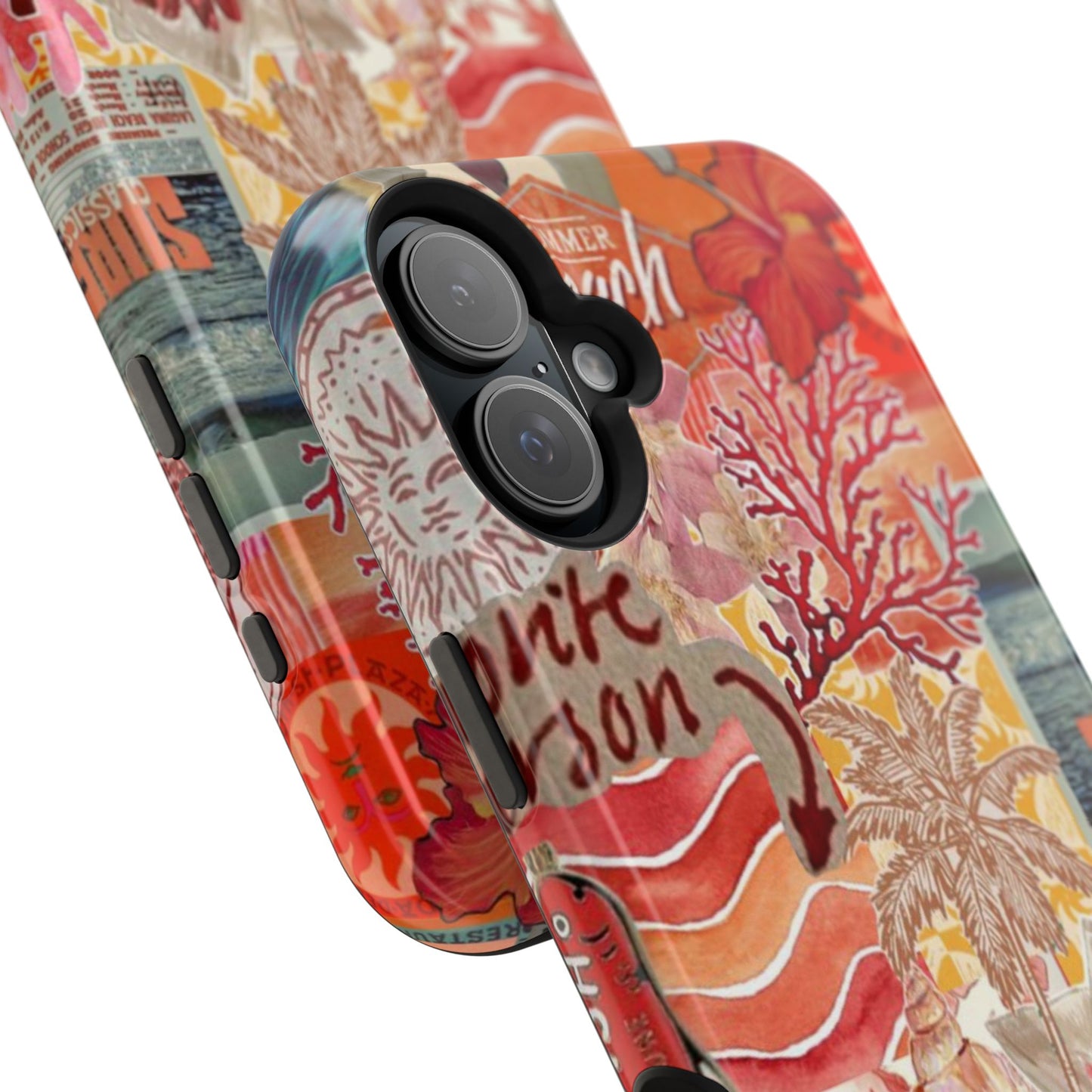 Vintage Floral Collage Phone Case