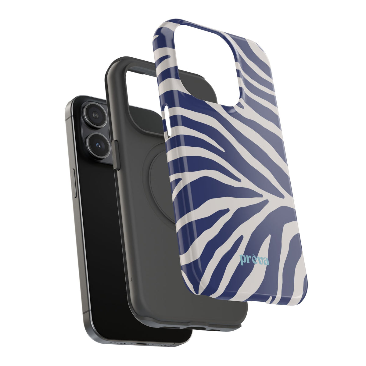 Blue Zebra Phone Case