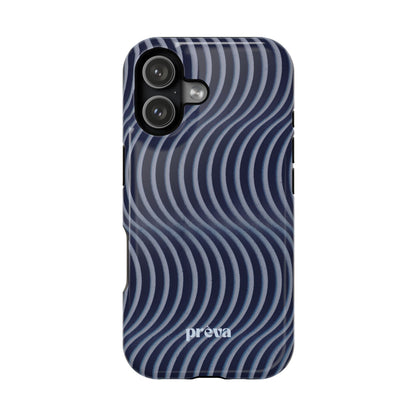 Wavy Navy Phone Case