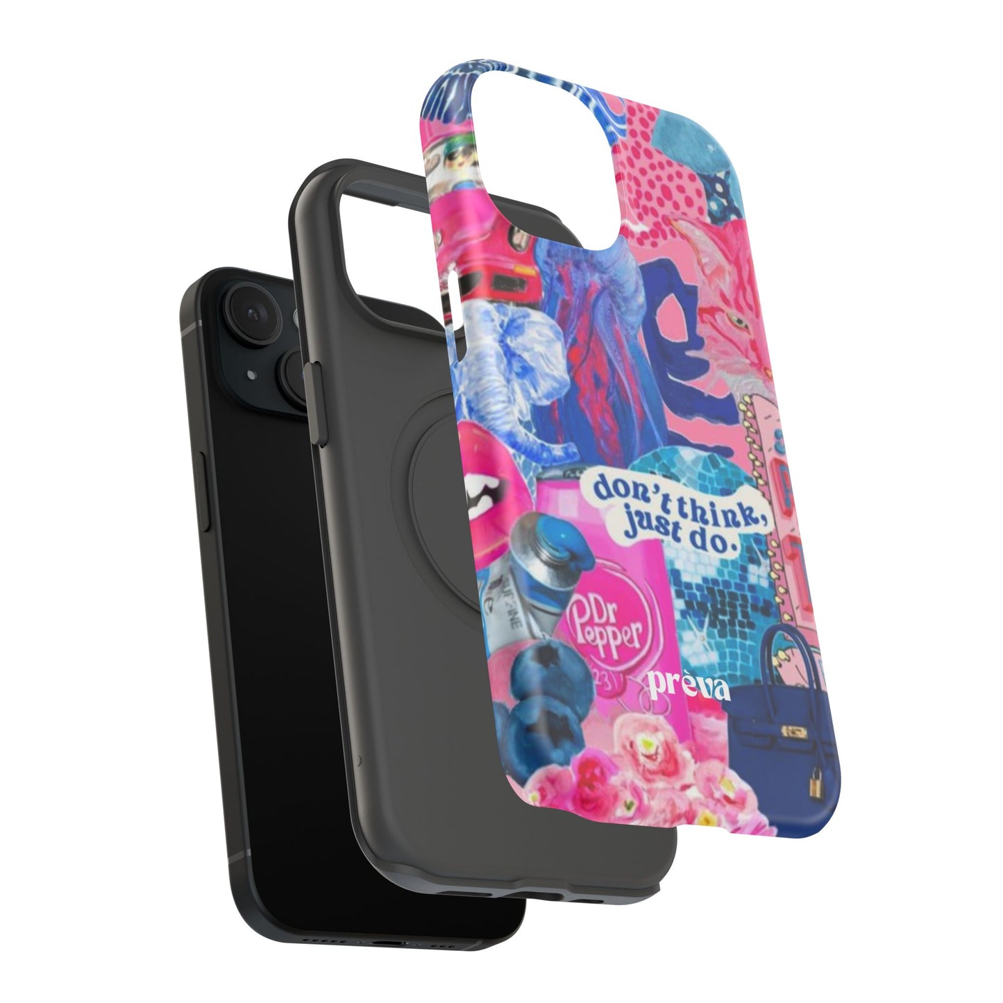Vibrant Galaxy Collage Phone Case