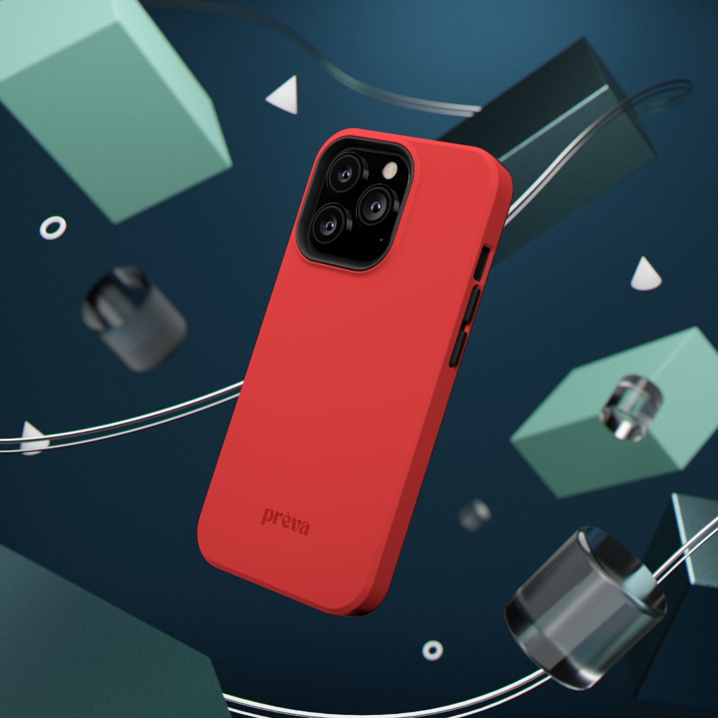 Neon Red Phone Case
