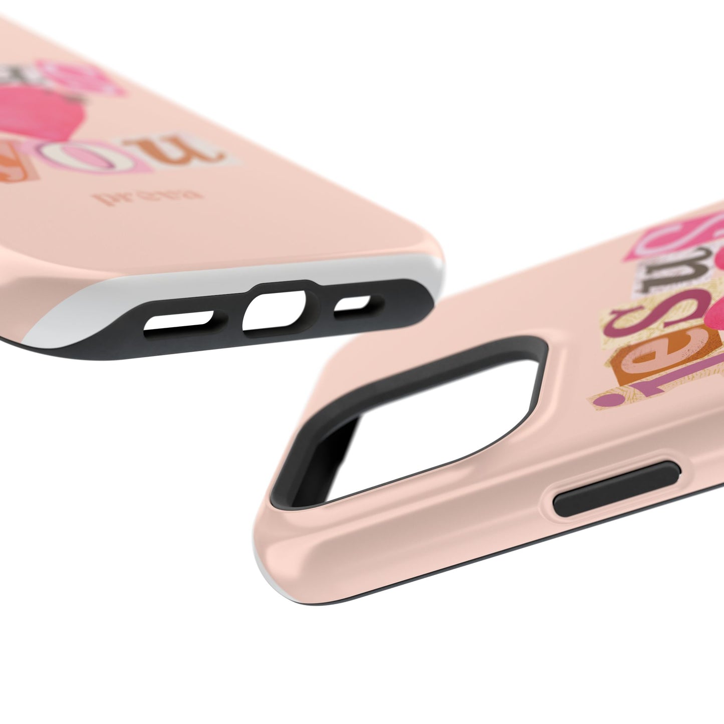 Pink Jesus Loves You Phone Case