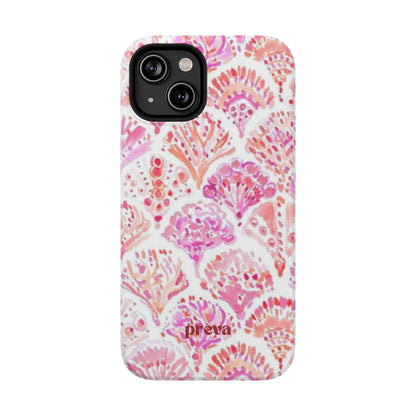 Pink Shell Watercolor Phone Case