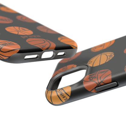 Black Basketball Phone Case