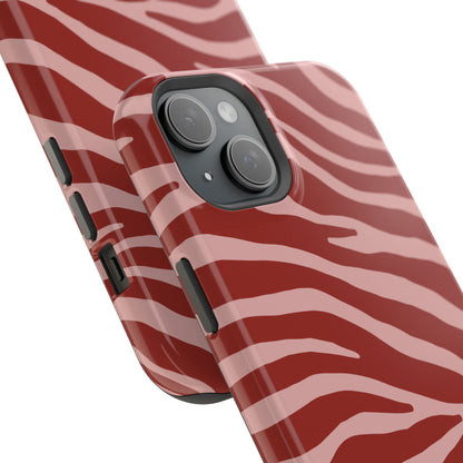 Red Zebra Phone Case