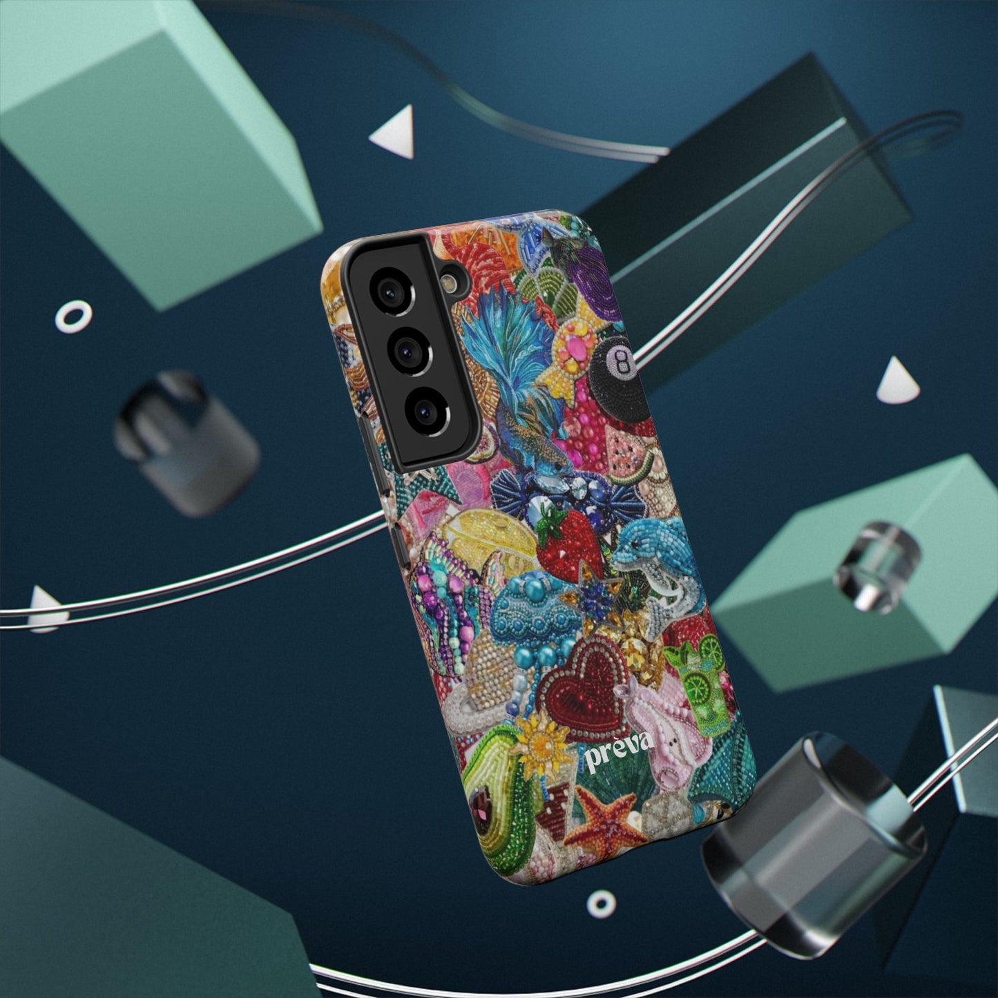 Colorful Rhinestone Phone Case