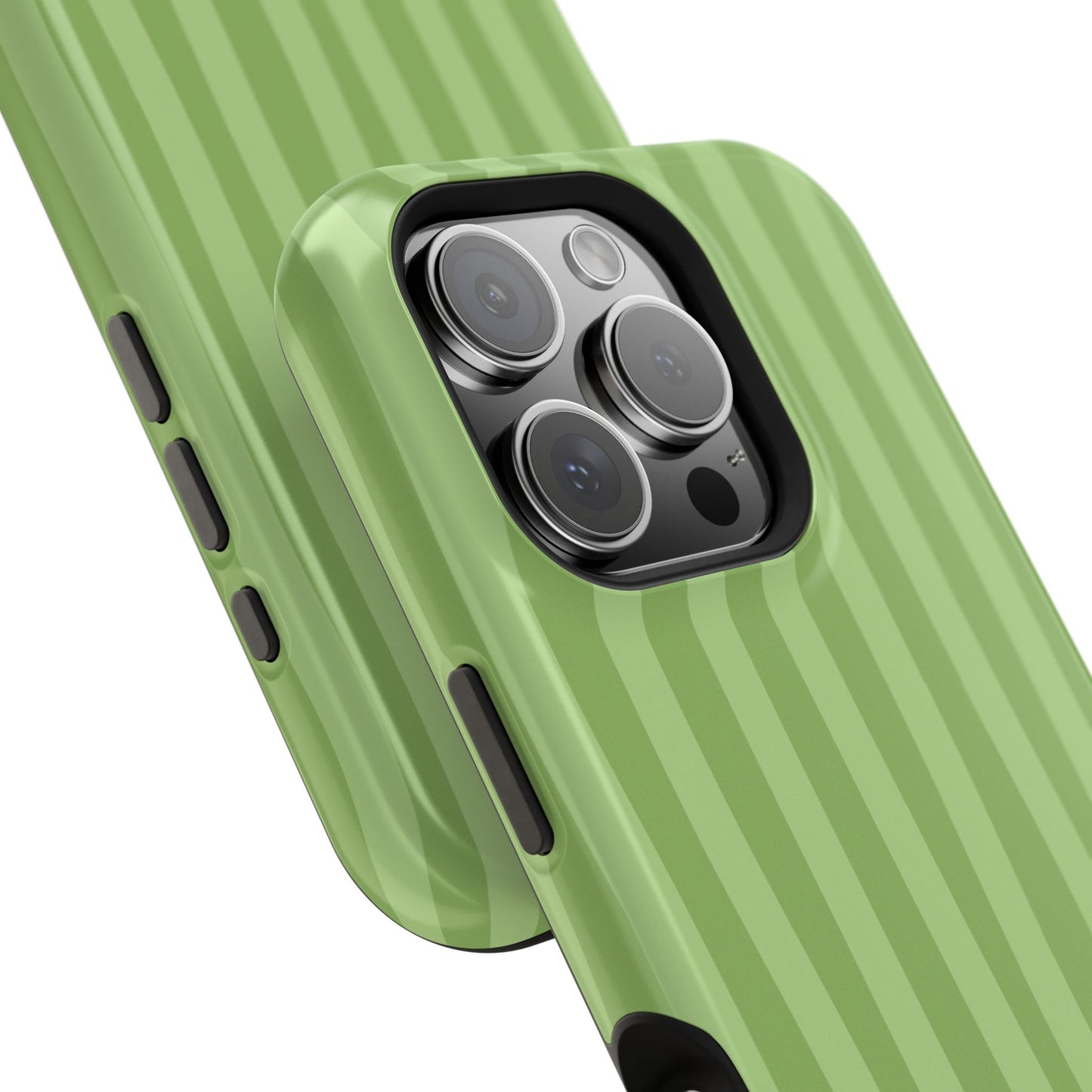 Light Green Stripes Phone Case
