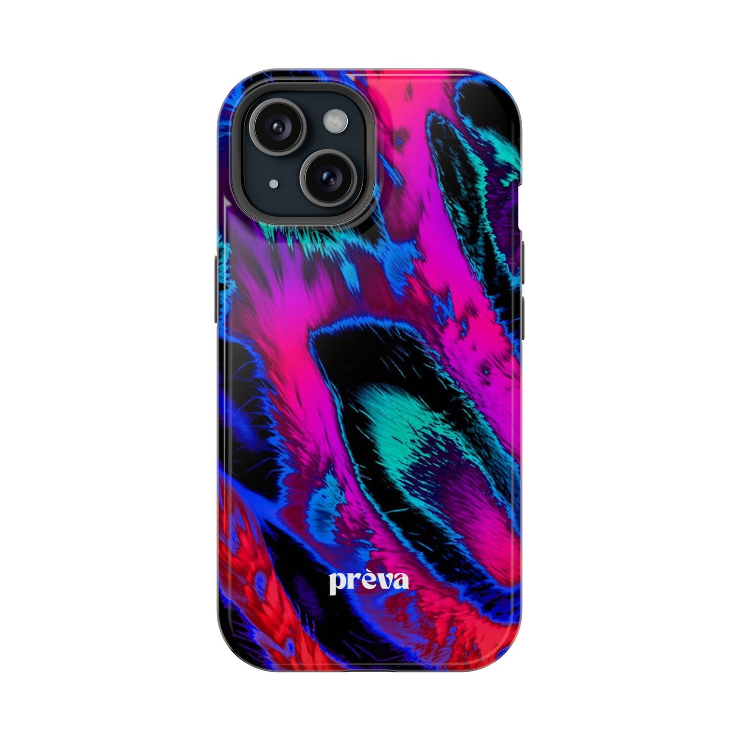 Neon Swirl Phone Case