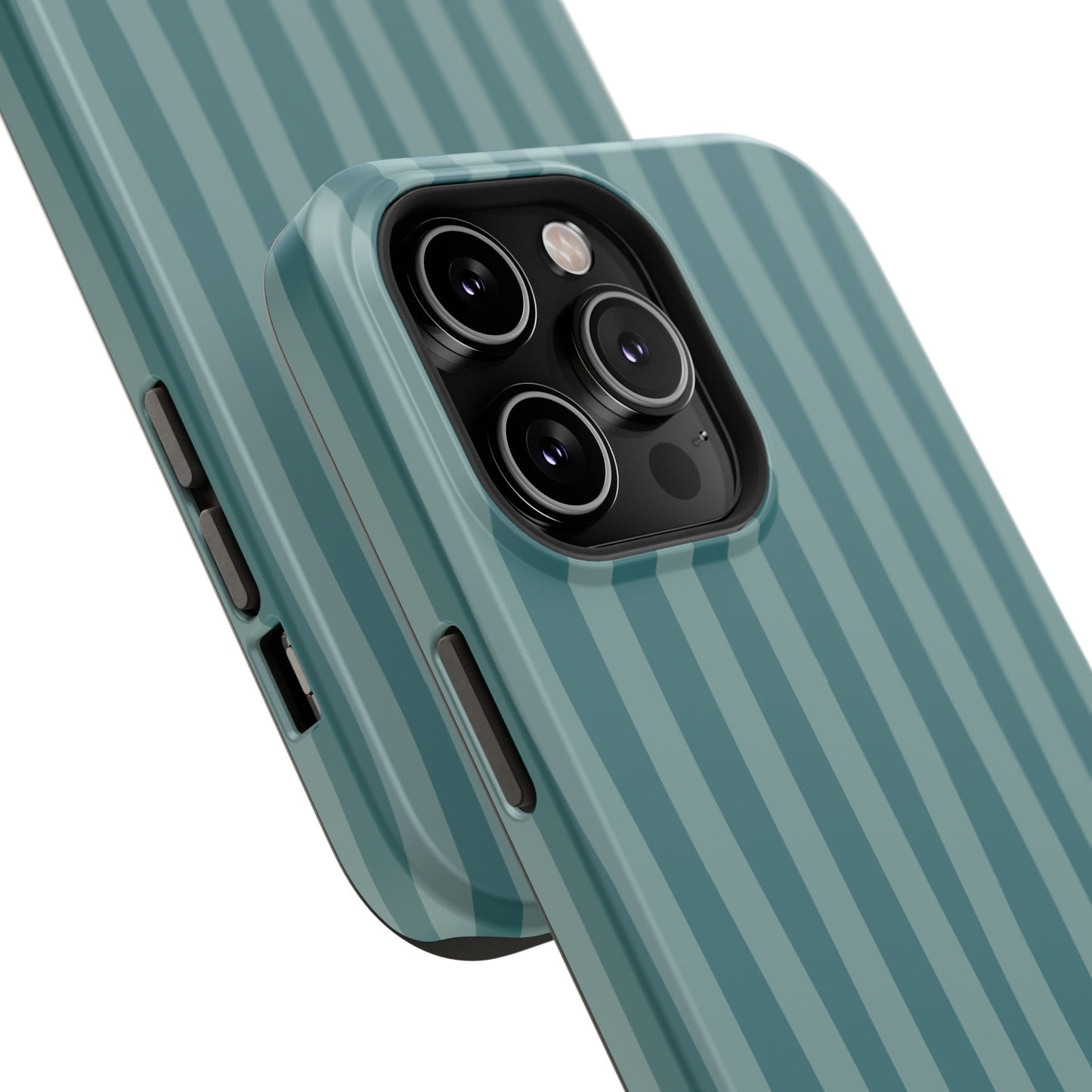 Striped Teal Phone Case