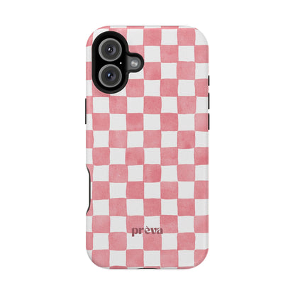 Pink Checkers Phone Case