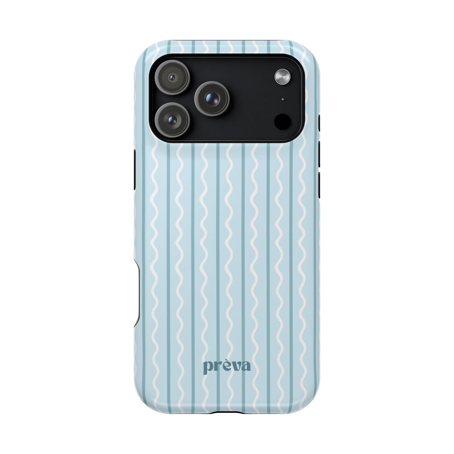 Blue Island Stripes Phone Case
