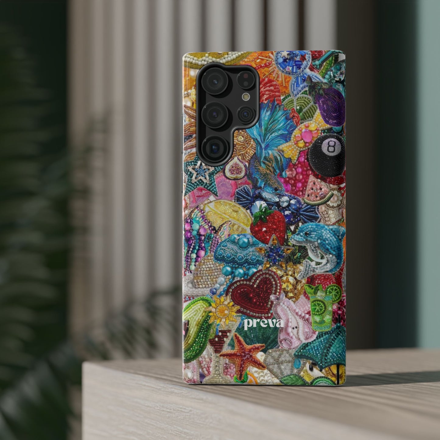 Colorful Rhinestone Phone Case