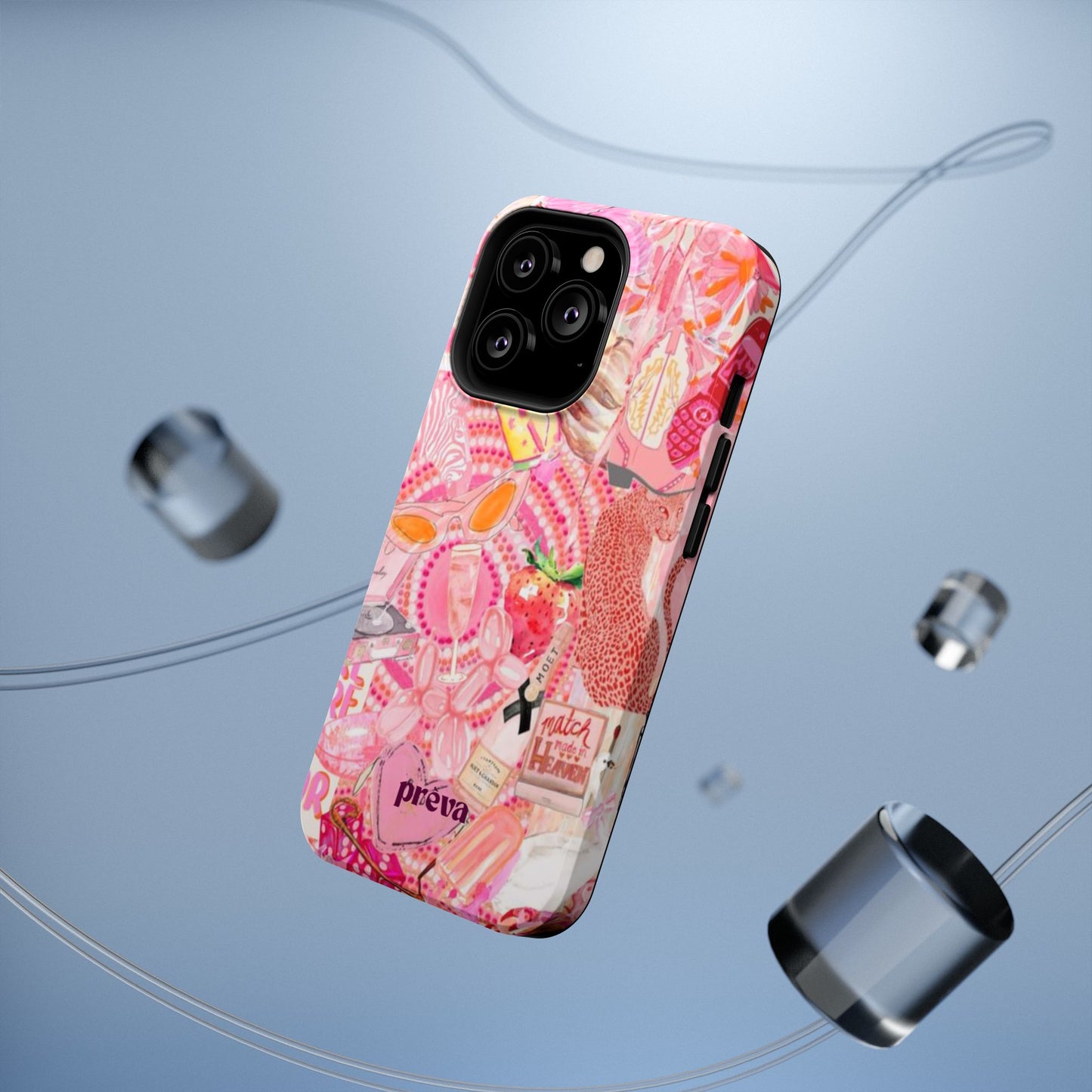 Pink Collage Phone Case